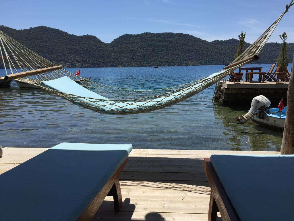 Sahil Pension Kaleucagız Exteriör bild