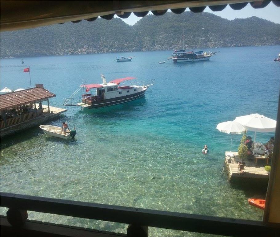 Sahil Pension Kaleucagız Exteriör bild