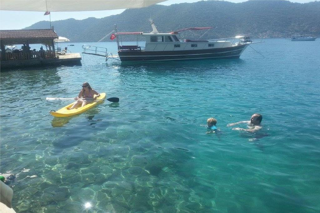 Sahil Pension Kaleucagız Exteriör bild