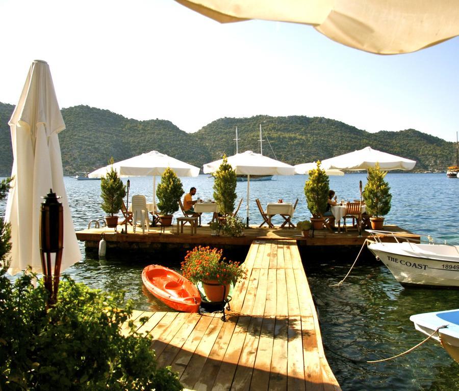 Sahil Pension Kaleucagız Exteriör bild