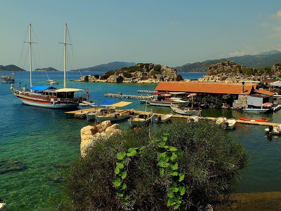 Sahil Pension Kaleucagız Exteriör bild