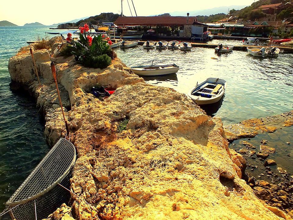 Sahil Pension Kaleucagız Exteriör bild