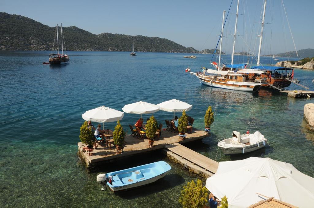 Sahil Pension Kaleucagız Exteriör bild