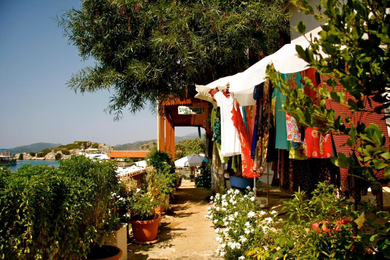 Sahil Pension Kaleucagız Exteriör bild