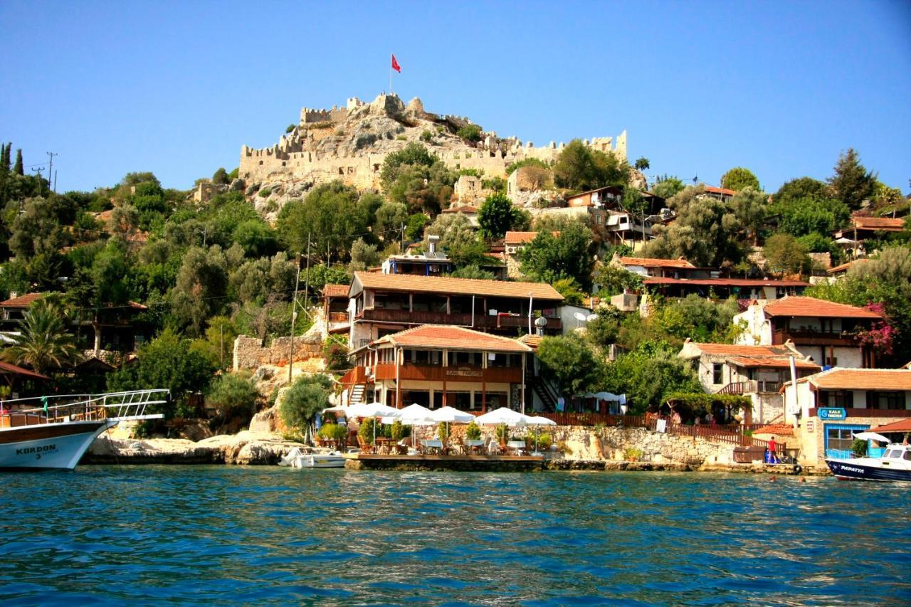 Sahil Pension Kaleucagız Exteriör bild